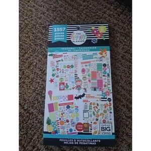 The Happy Planner Seasonal Holiday Planner Sticker Book Fall Winter Summer